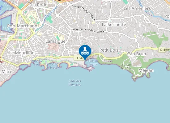 Map of ANSE TABARLY- BASE NAUTIQUE