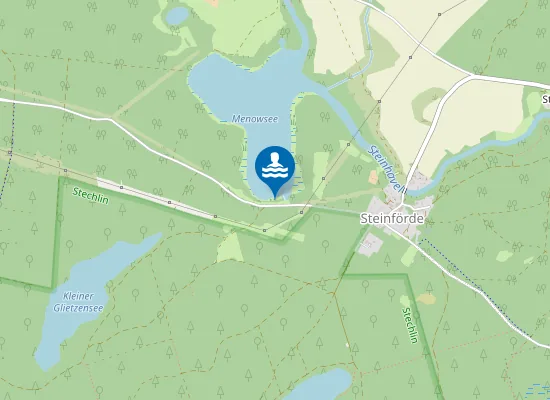 Map of MENOWSEE FUERSTENBERG OT STEINFOERDE