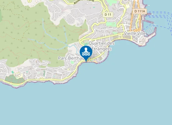 Map of PLAGE TROTTEL