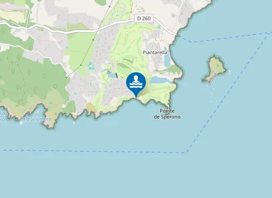 Map of CALA DI CIAPILI