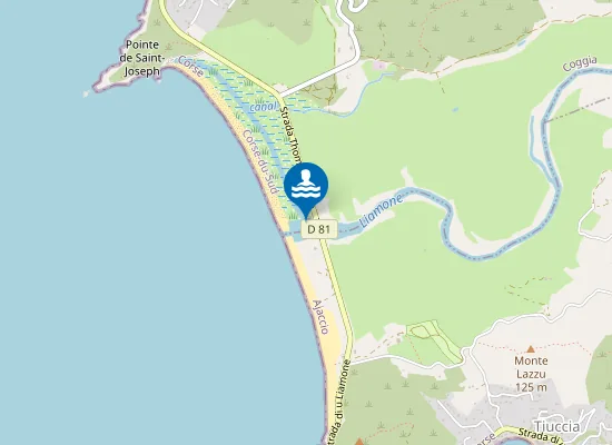 Map of PONT DU LIAMONE