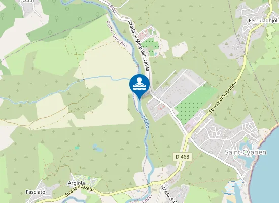 Map of MURA DI L'ONDA