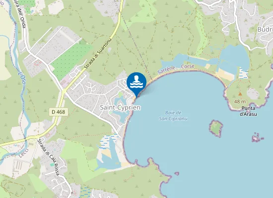 Map of ST CYPRIEN