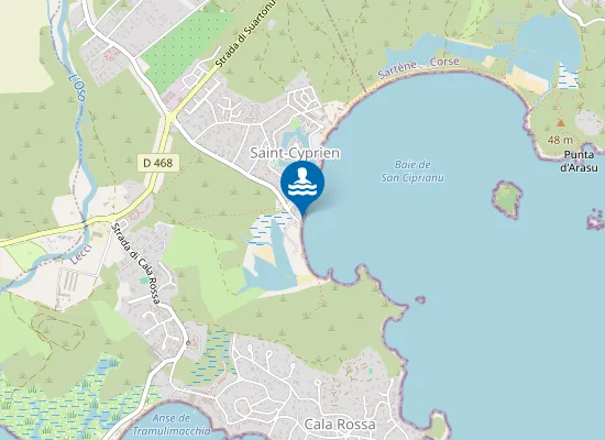 Map of ST CYPRIEN CENTRE