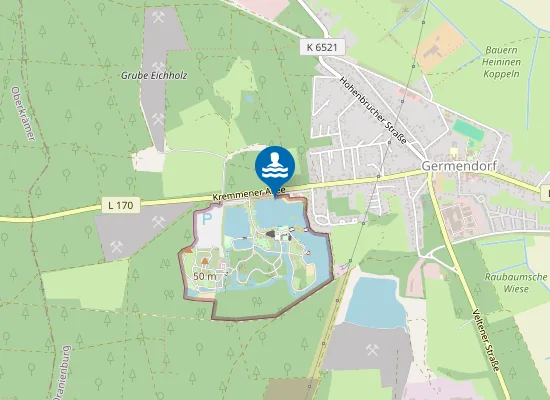 Map of WALDSEE TIER UND FREITZEITPARK