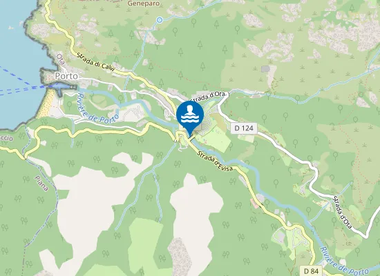 Map of PONT DU PORTO