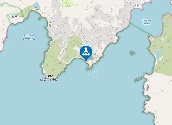 Map of PLAGE DE ST-JEAN