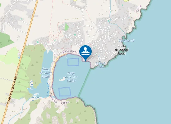 Map of SANTA GIULIA MARINE