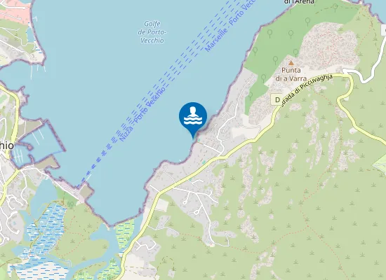 Map of CASETTA BIANCA-ZIGLIONE