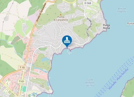Map of SPORTING MARINA DI FIORI