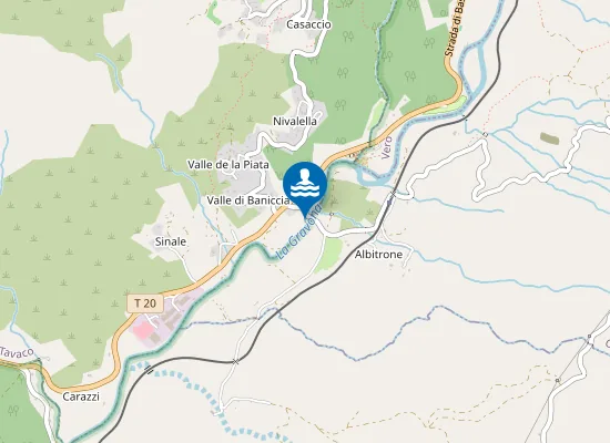 Map of PONT DE CARBUCCIA