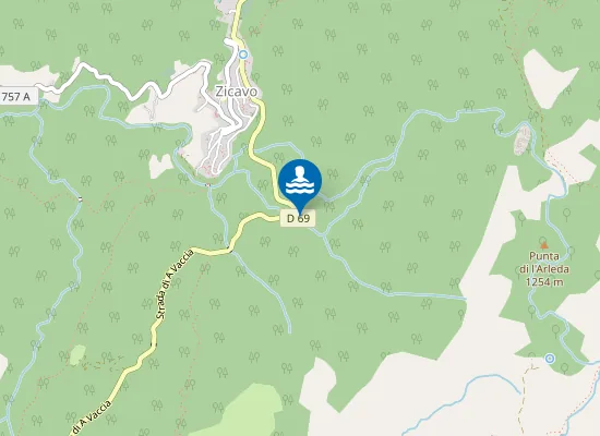 Map of PONT DE CAMERA