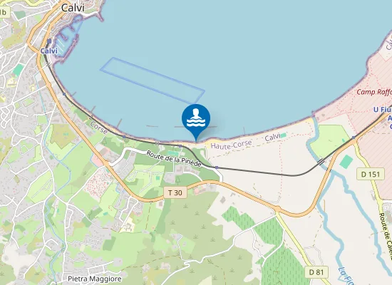 Map of CLUB OLYMPIQUE