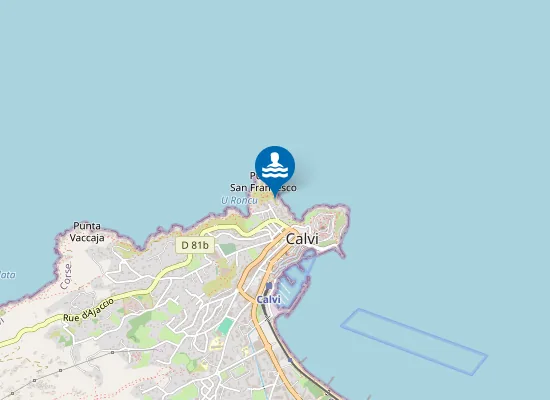 Map of POINTE ST FRANCOIS