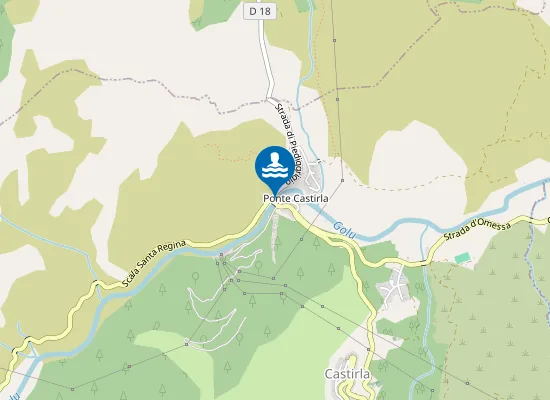 Map of PONT DE CASTIRLA