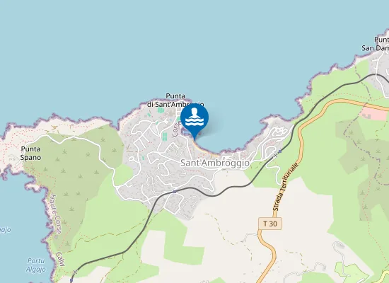 Map of SAN AMBROGGIO