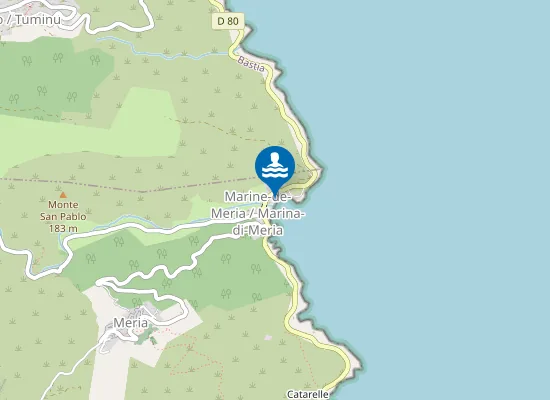 Map of MARINE DE MERIA