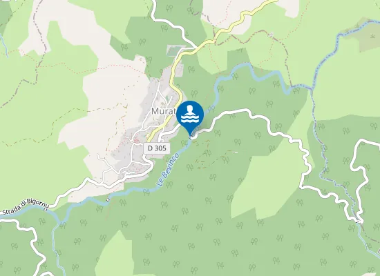 Map of PONT ELLERACCE