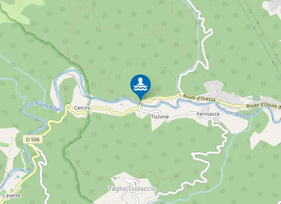 Map of PONT D'ACITAJA