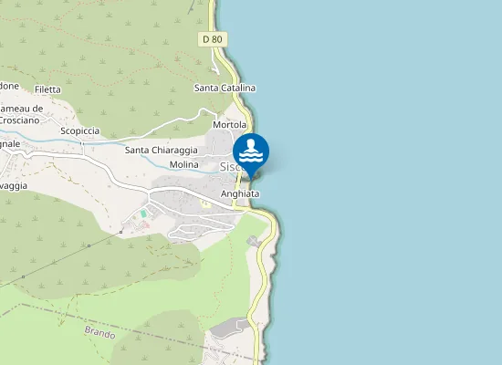 Map of MARINE DE SISCO