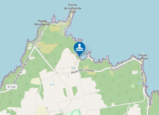 Map of ANSE PISTOLET