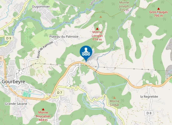 Map of BAIN DES AMOURS