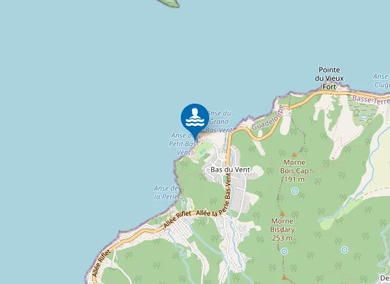 Map of GRAND BAS VENT