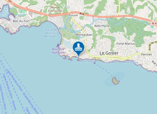 Map of PTE DE LA VERDURE