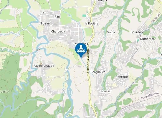 Map of GRANDE RIVIERE DU LAMENTIN