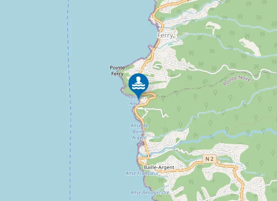 Map of PETITE ANSE BAILLARGENT