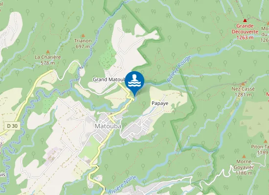 Map of RIVIERE ROUGE