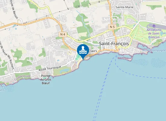 Map of RAISINS CLAIRS