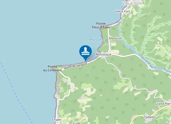 Map of ANSE MOUSTIQUE