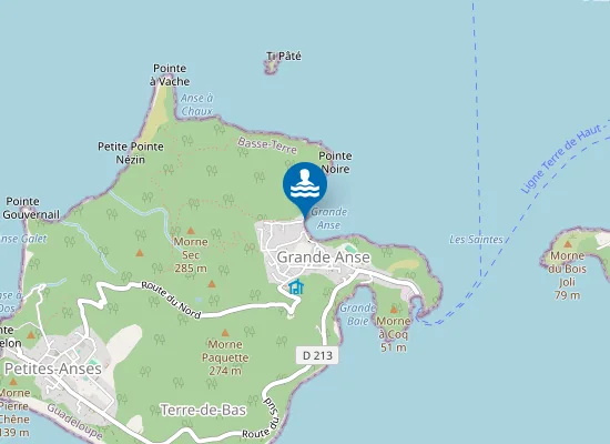 Map of GRANDE ANSE N