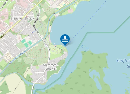 Map of SENFTENBERGER SEE NIEMTSCH