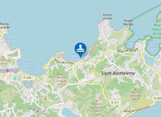 Map of LORIENT