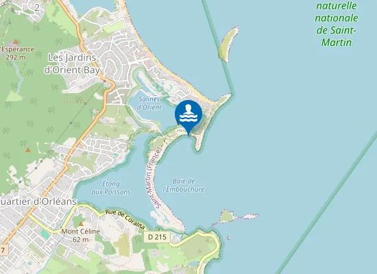 Map of BAIE DE L'EMBOUCHURE NORD