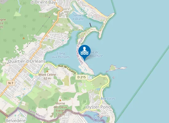 Map of BAIE DE L'EMBOUCHURE SUD