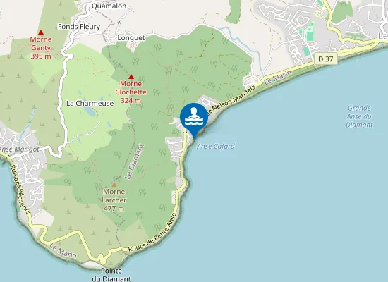 Map of CAFARD : FACE ACCES