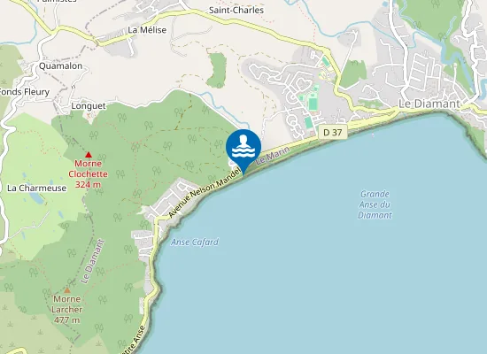 Map of DIZAC : FACE CAMPING