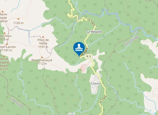 Map of PONT DE L'ALMA