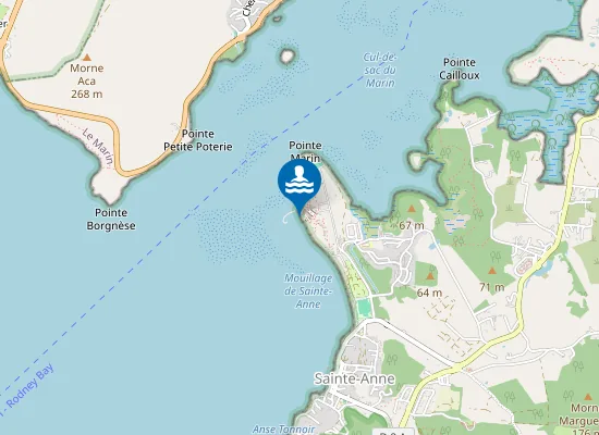 Map of CLUB MEDITERRANEE : PRES PONTON