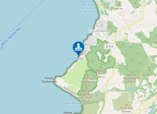 Map of CARITAN : FACE HOTEL