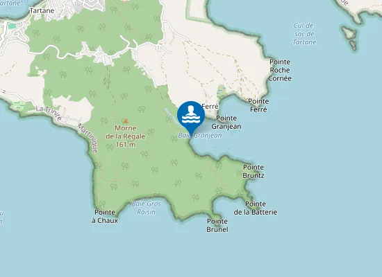 Map of BAIE GRANJEAN