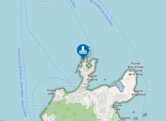 Map of MERIDIEN : PLAGE PRES BAKOUA