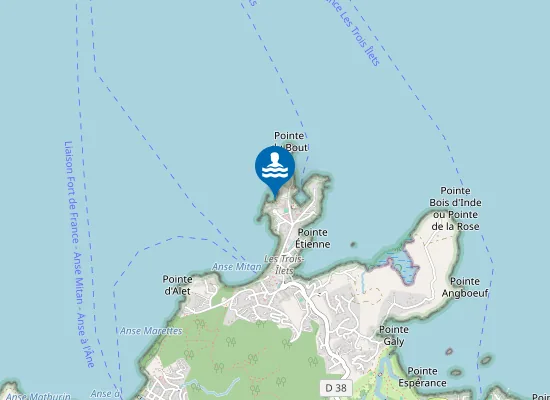 Map of BAKOUA : MILIEU DE PLAGE