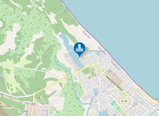 Map of LAC BOIS DIABLE