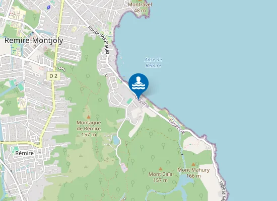 Map of PLAGE DU ROROTA