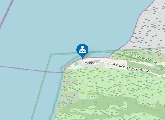 Map of PLAGE DES HATTES