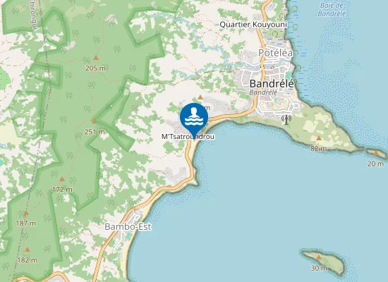 Map of MUSICAL PLAGE